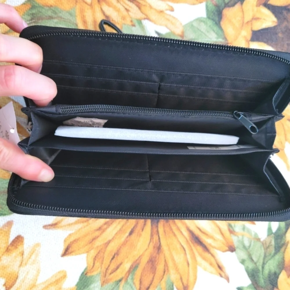 Vanity Faux Suede Wristlet